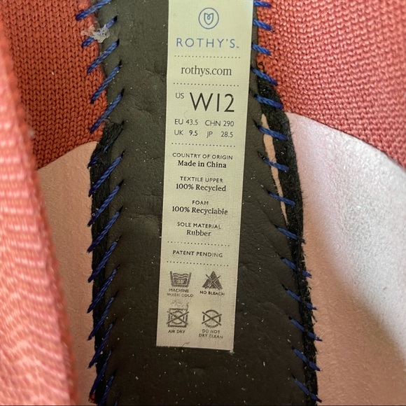 Rothys size 12 copper flats excellent condition - Picture 8 of 11